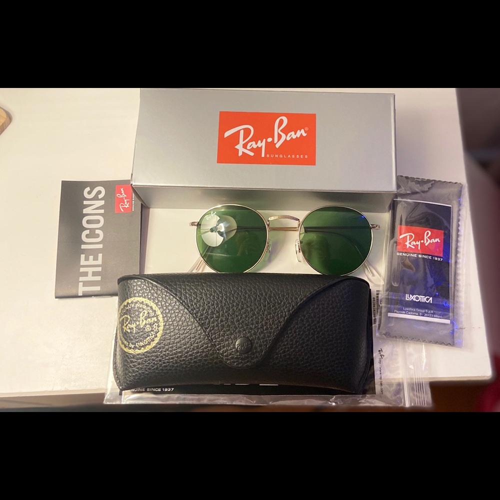 ray ban round size 50 mm standard